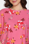 Zivame Knit Cotton Loungewear Top - Flowering Ginger — thumbnail 6